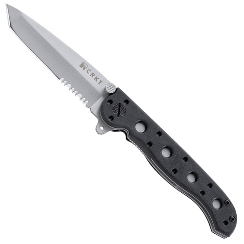 M16 EDC Tanto Half Serrated Blade Folding Knife
