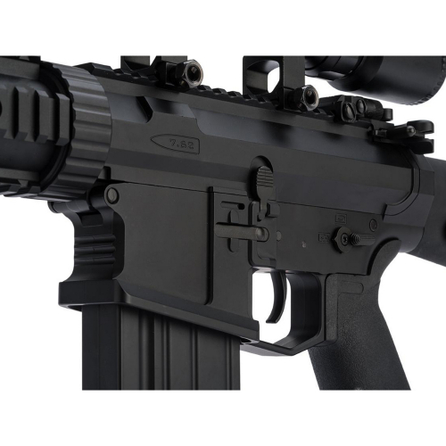 CYMA Platinum SR-25 QBS Airsoft AEG Designated Marksman Rifle