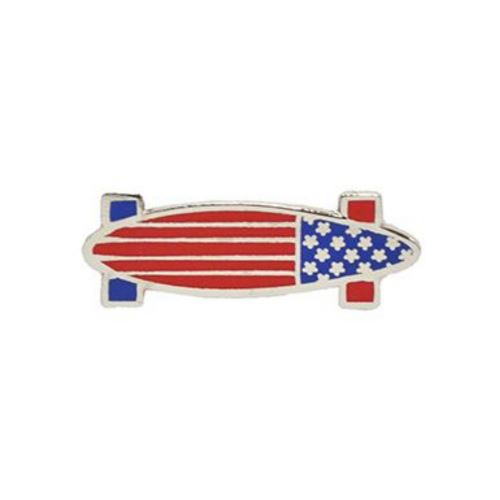 Eagle Emblem Pin-Skateboard