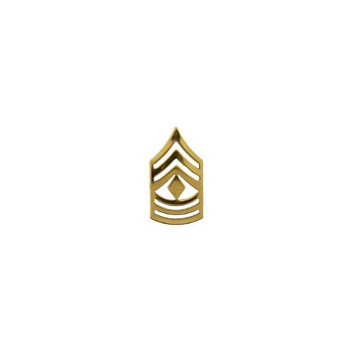 E8 1st Sgt 1 Inch Gold Army Rank