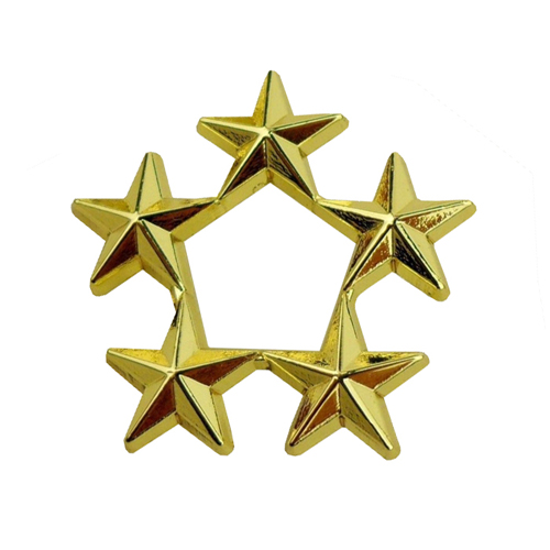 Army Rank General Star D5 Pin