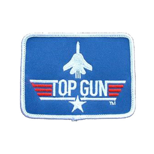USN Top Gun Rectangle Patch