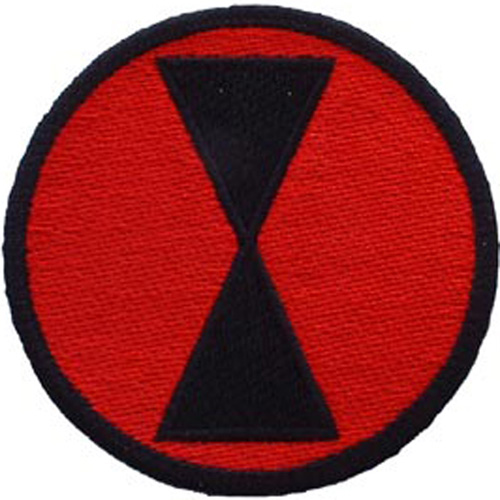 Patch-Army 007th Inf.Div.