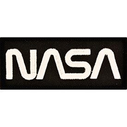 Eagle Emblem Space NASA Black/White Patch