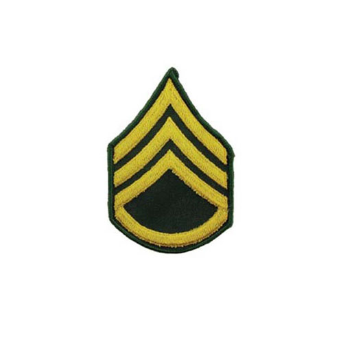 Patch Army E6 Staff SGT Pair Dress Green