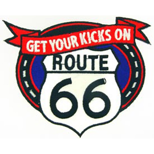 Patch-Route 66 Get Your