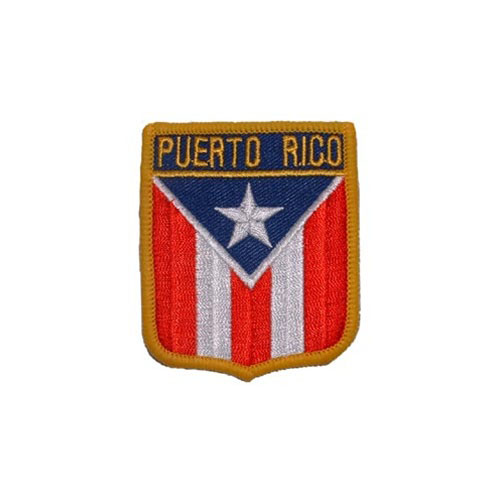Patch-Puerto Rico Shield