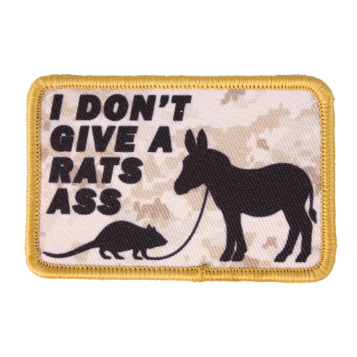 Morale Patch- I don't give a Rats Ass