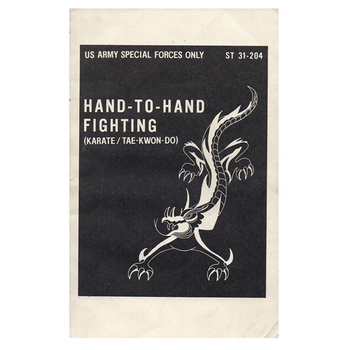 Military Issue Field Manuals - Hand To Hand Fighting