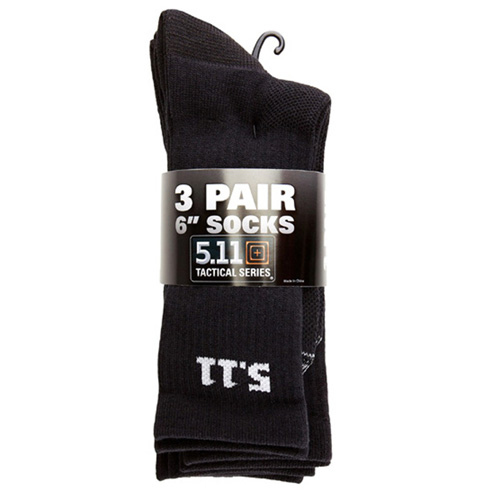 5.11 Tactical 3 Pack 6 Inch Sock