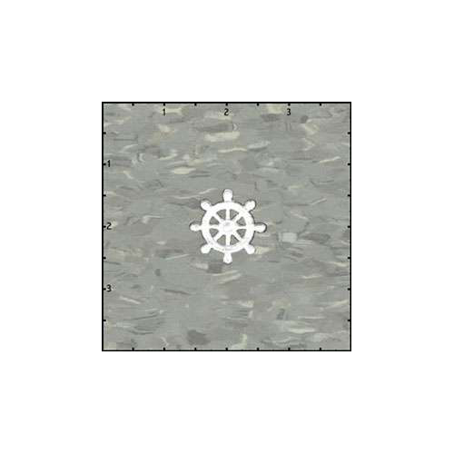 Captains Wheel White Patch