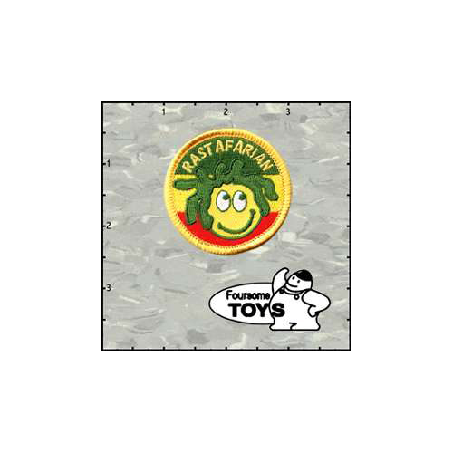Foursome Toys Rastafarian Smiley Face 2 Inches Patch