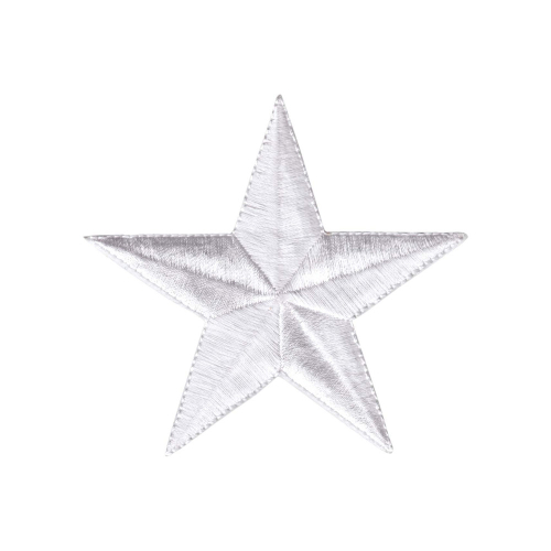 Star Solid 3 Inches White Patch