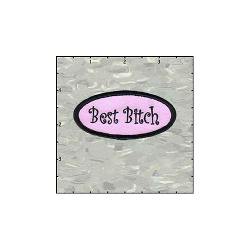 Name Tag Best Bitch Patch