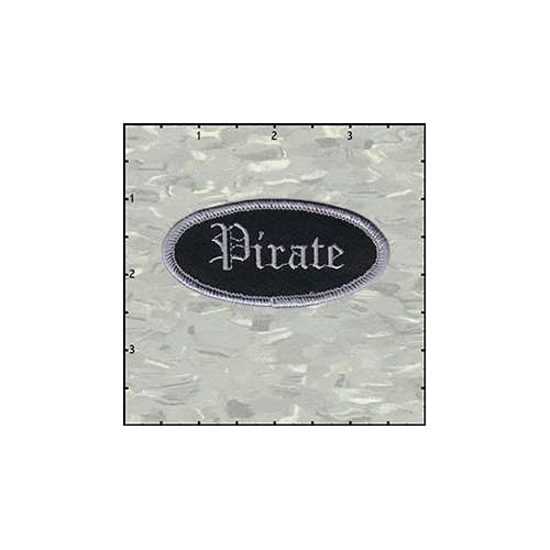 Name Tag Pirate Patch