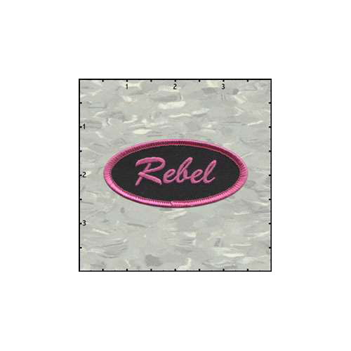 Name Tag Rebel Patch