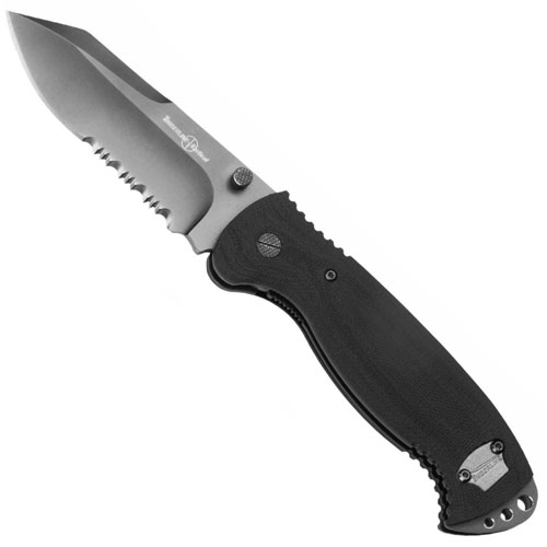 Timberline Lightfoot 18-Delta Drop Point Black Folding Knife
