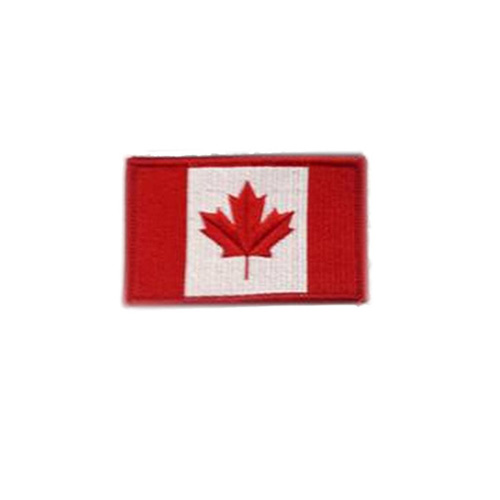 Small Original Canada 2 x 1 Inch Patch Hook and Loop Backing