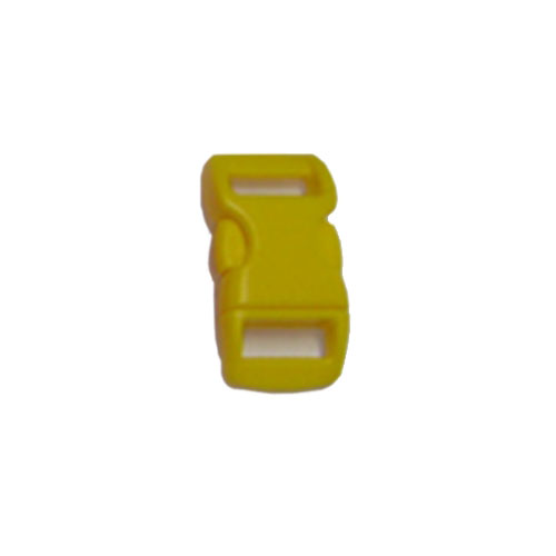 Yellow 3/8 Inch Plastic Buckle
