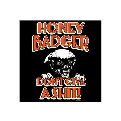 Sticker Honey Badger Dont Give A Shit