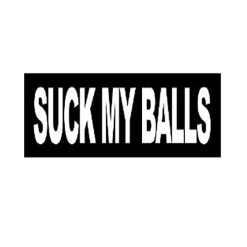 Sticker Suck My Balls