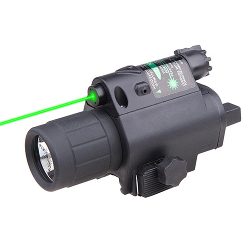 200 Lumen LED Flashlight w/ Laser Sight