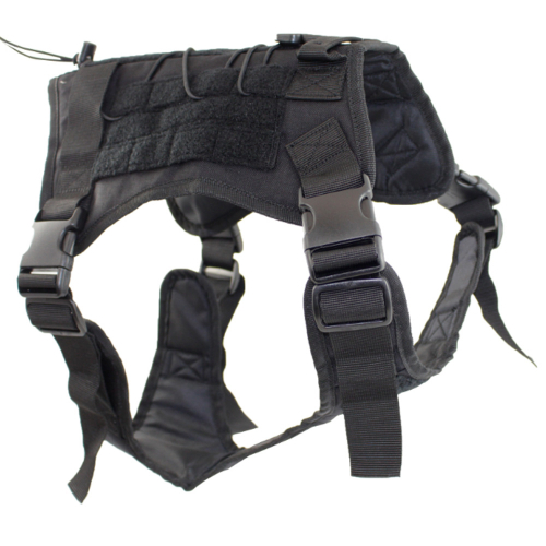 Military Tactical Dog MOLLE Harness