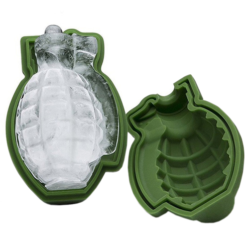 3D Grenade Design Ice Cube Mold