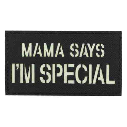 Mama Says I'm Special Glow in the Dark Patch