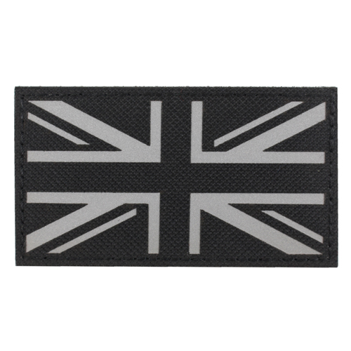 Union Jack British Flag Reflective Patch
