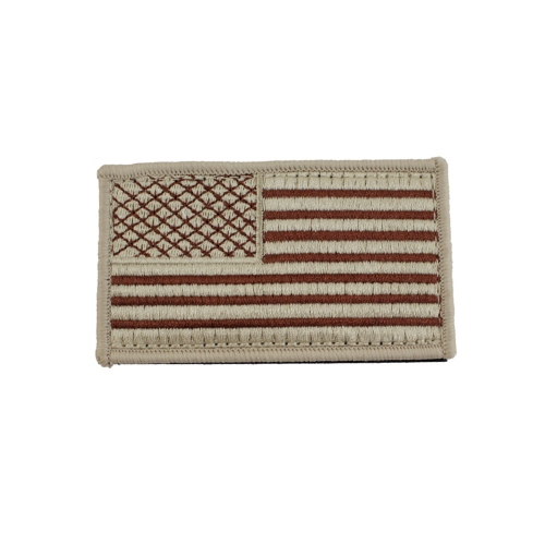American Flag Patch Normal 3.75x2.2 Inch