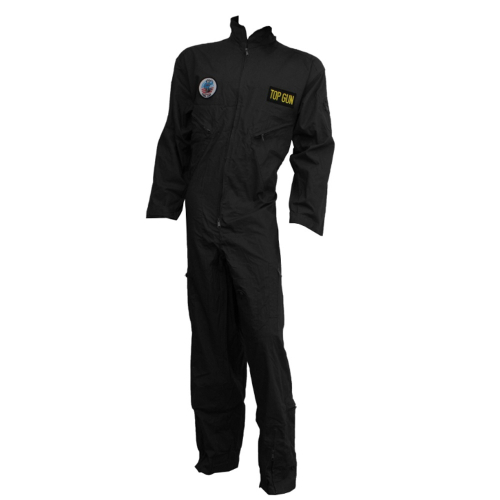 Flight Suit With Top Gun Patches