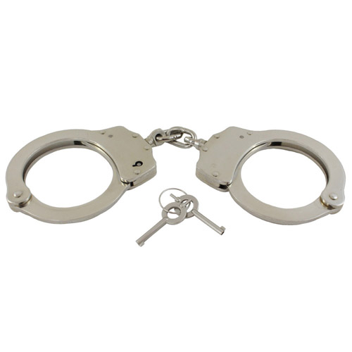 Stainless Steel Double-Lock Handcuffs