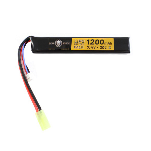1200mAh - 20C 7.4V - Stick LIPO Battery