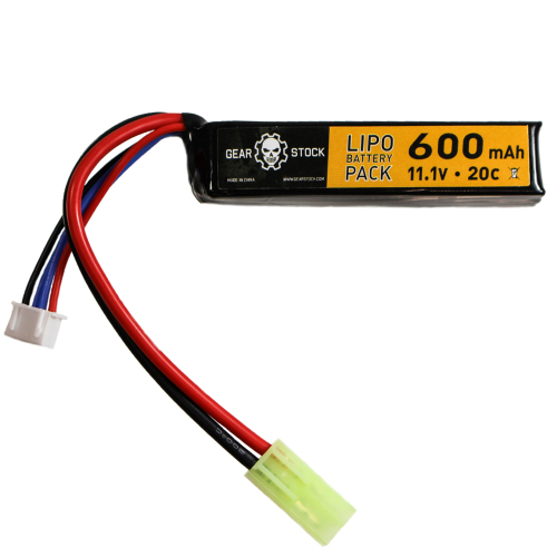 Mini Tamiya Connector Stick LiPo Battery - 11.1V 600mAh