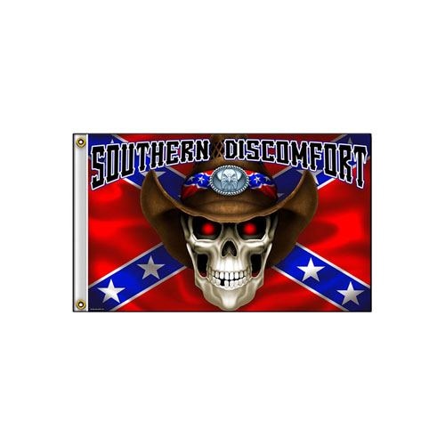 Skull Flag Southern Discomfort | camouflage.ca