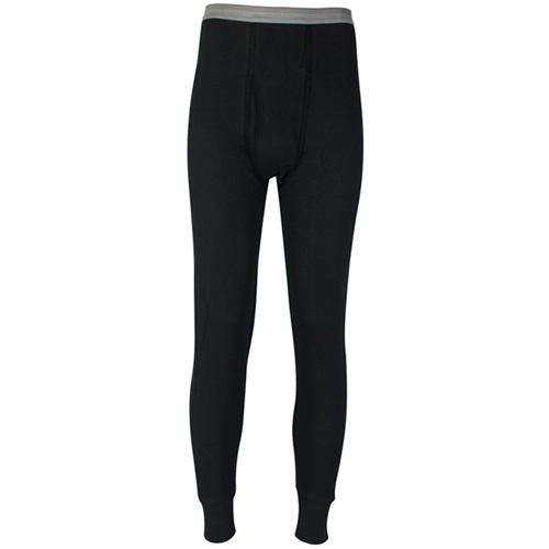 Mens Waffle Knit Cotton Thermal Pants