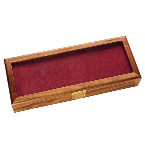 Walnut Presentation Case for up to 13 Inch Long Knife