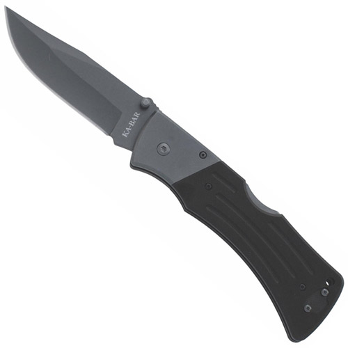 Ka-Bar G10 Handle Mule Hefty Folder Knife
