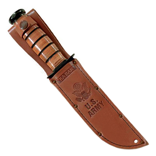 Desert Storm Leather Handle Fighting Knife