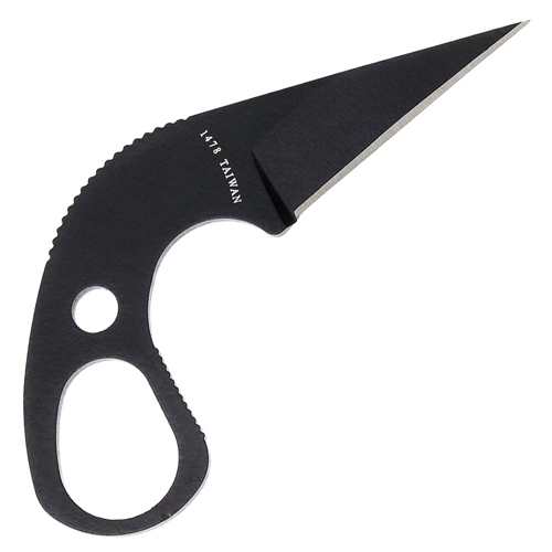 TDI Last Ditch Fixed Blade Neck Knife - Black