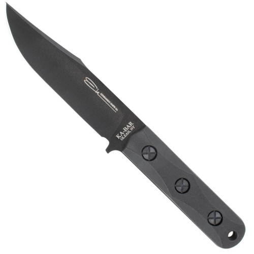 EK Short Clip Point Fixed Knife w/ Black Sheath 