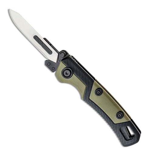 LoneRock RBK 2 Folding Knife - Handles w/ Rubbed Overmold