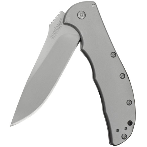 Volt SS 410 Steel Handle Folding Knife