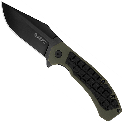 Faultline 8Cr13MoV Steel Plain Edge Folding Blade Knife