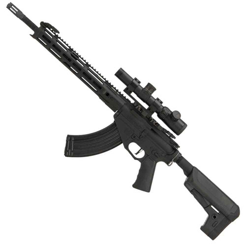 Krytac Full Metal Trident 47 SPR Airsoft AEG Rifle Black