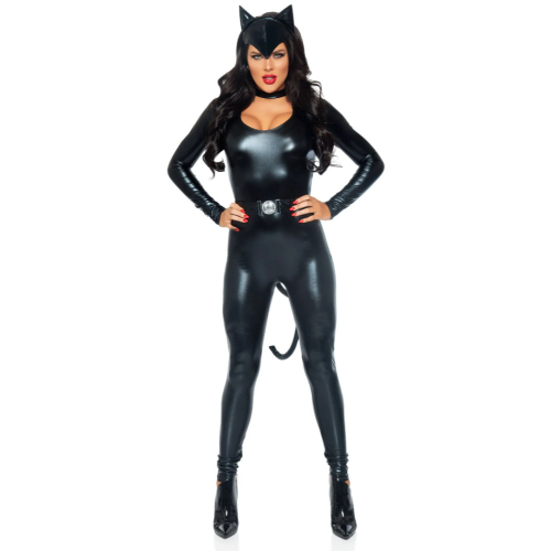 Black Feline Femme Fatale Costume