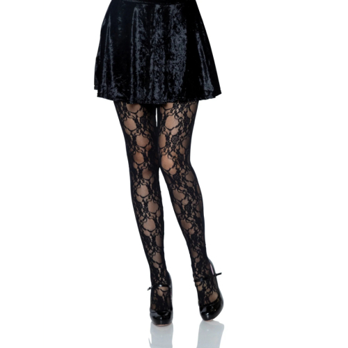Tori Floral Lace Tights