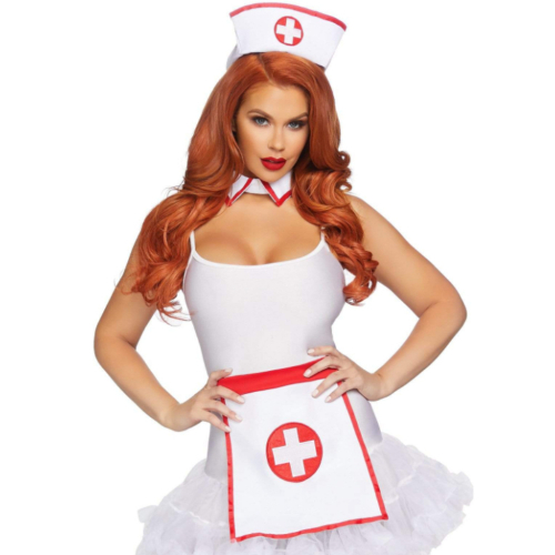 Nurse Costume Kit With Hat