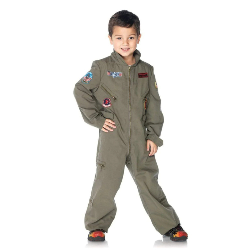 Top Gun Flight Suit Boy's Costume 